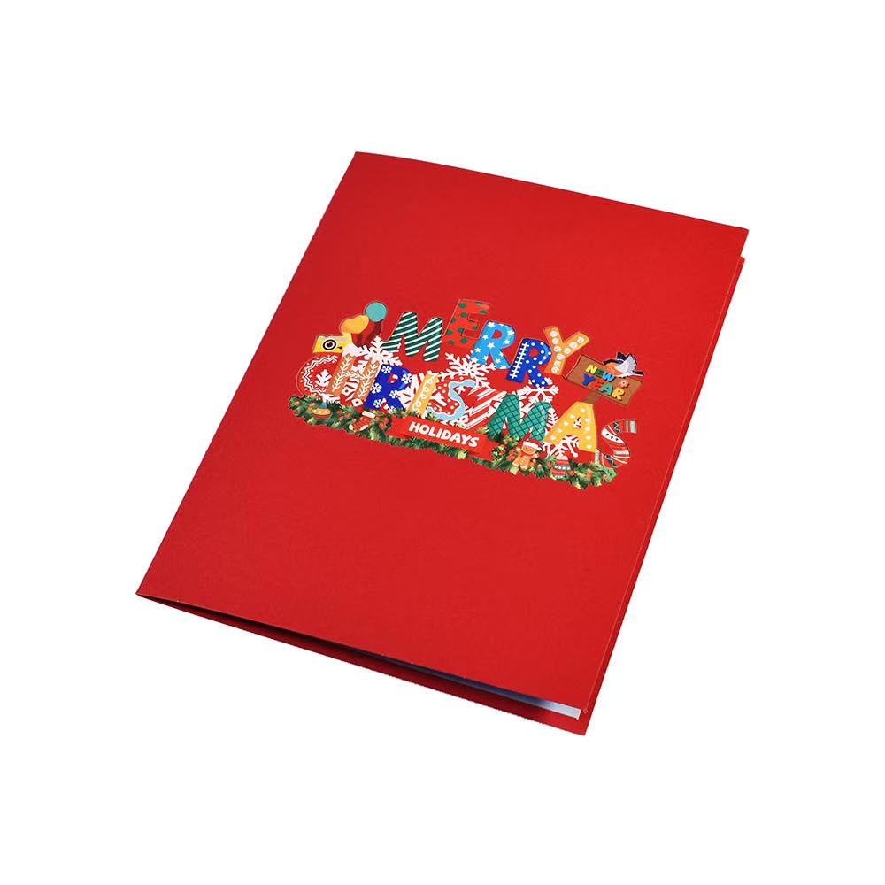 3D Christmas Greeting Card