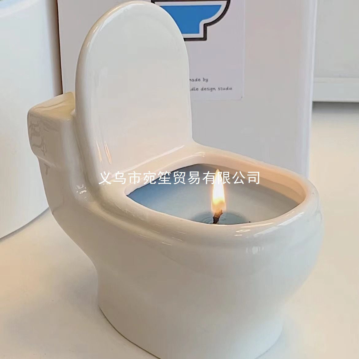 Mini Toilet Candle & Aromatherapy