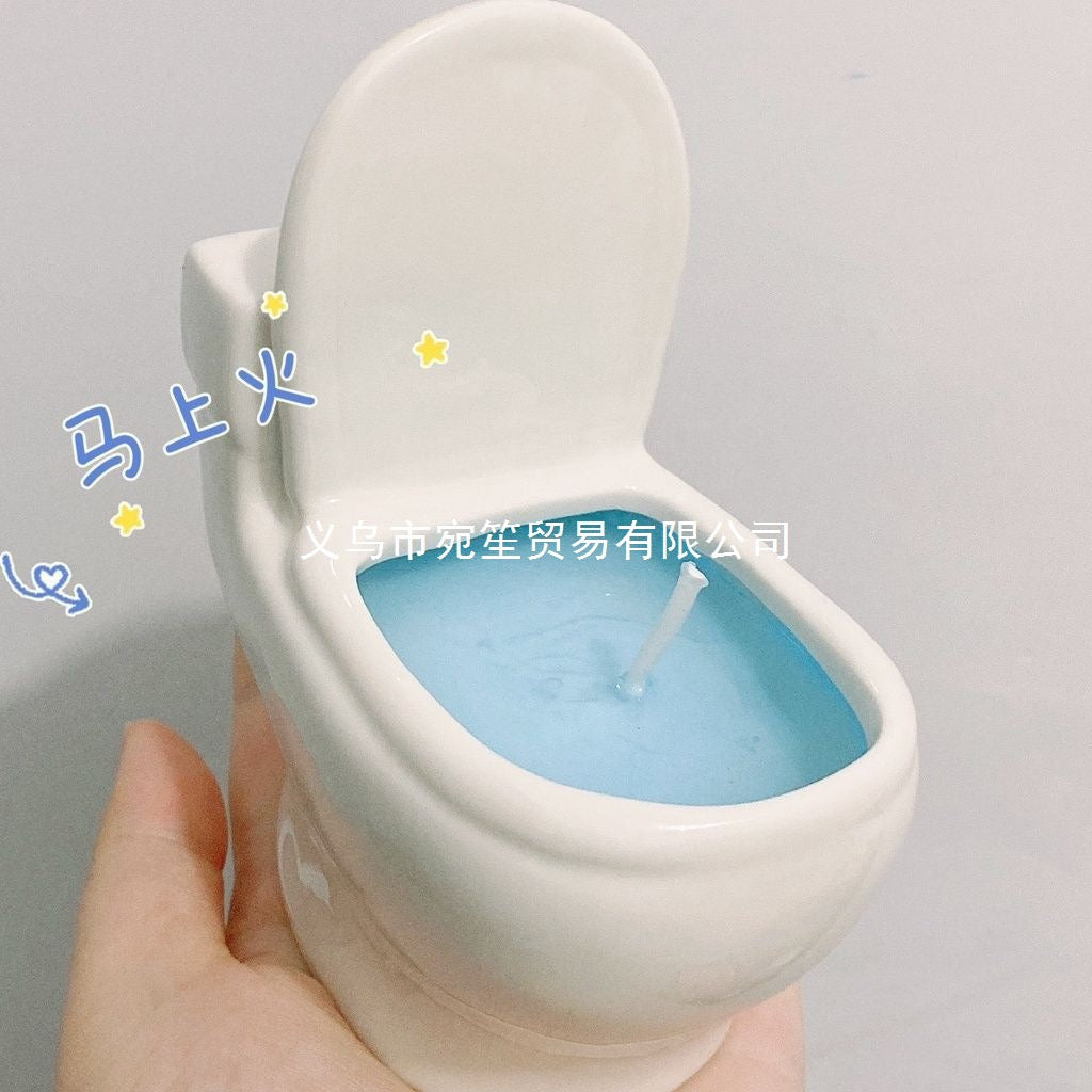 Mini Toilet Candle & Aromatherapy