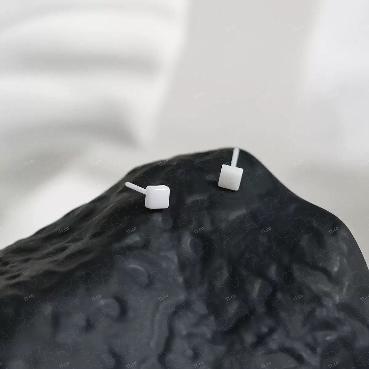 Cube Stud Earings