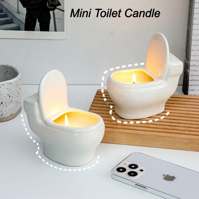 Mini Toilet Candle & Aromatherapy