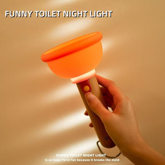 Toilet Plunger Night Light