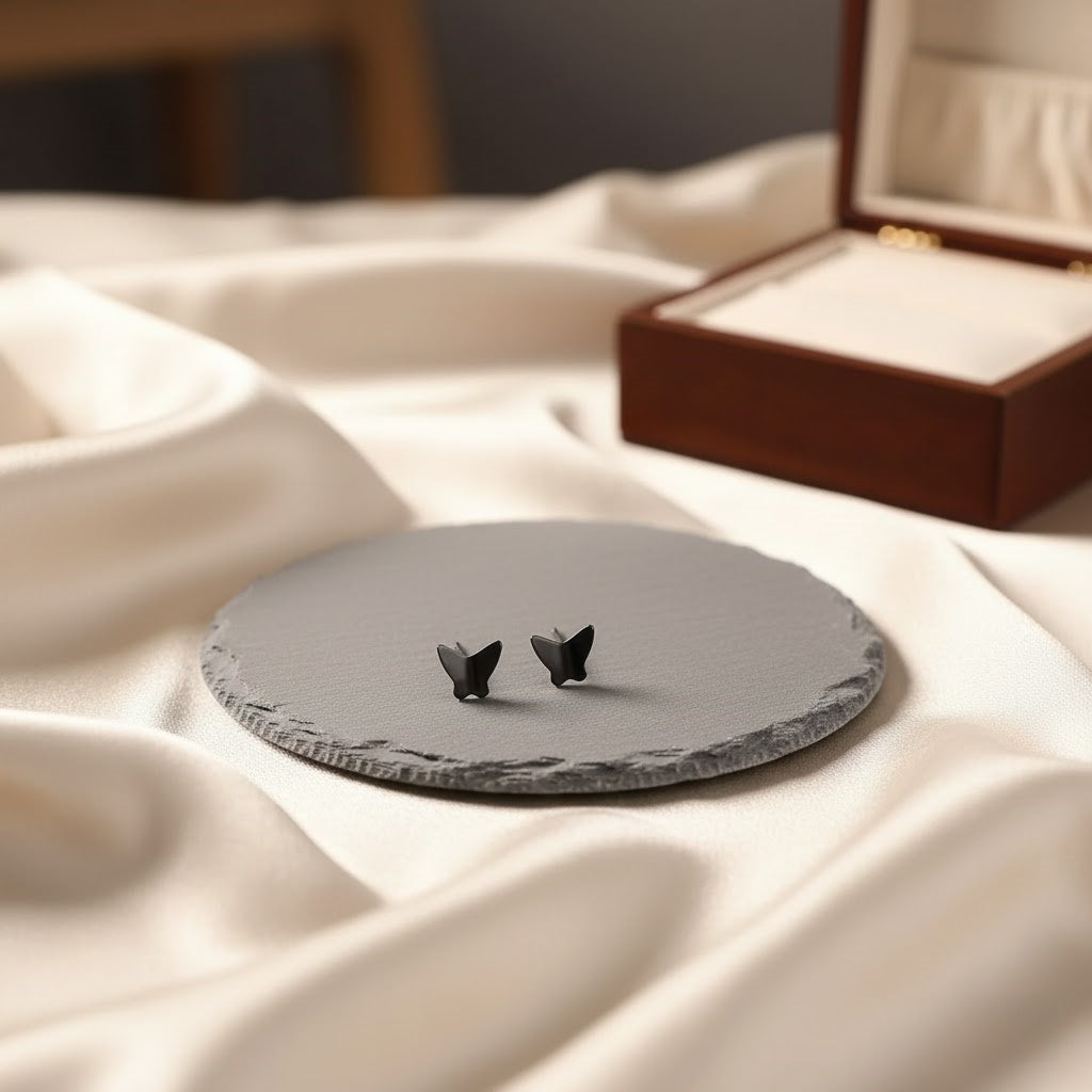 Tiny Butterfly Stud  Earrings