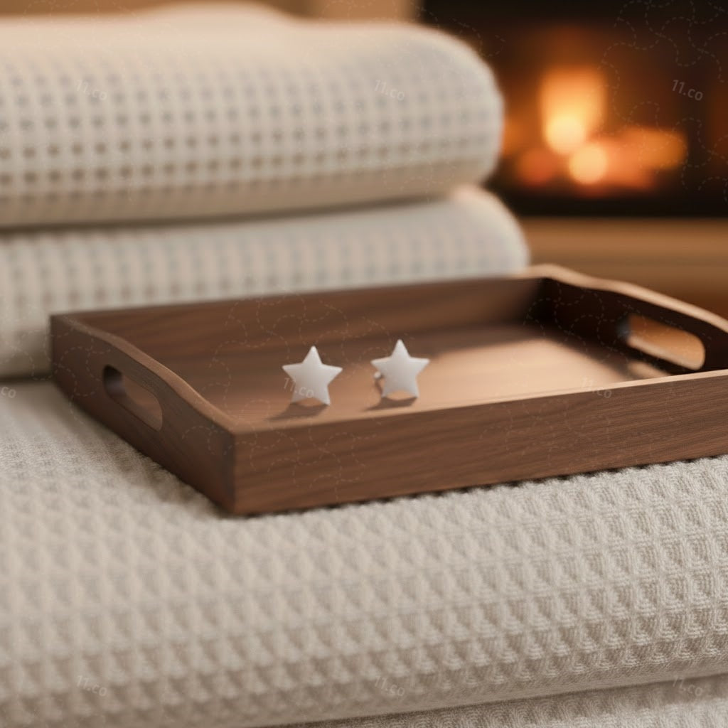 Five-Point Star Studs