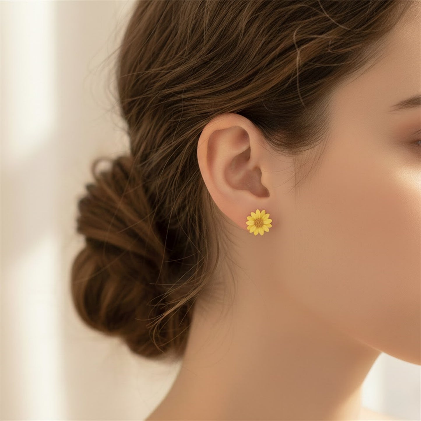 Flower Stud Earings